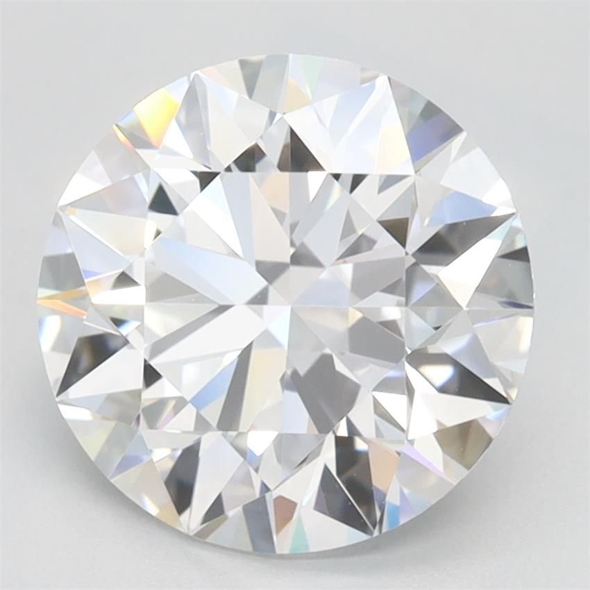 2.58ct D IF Rare Carat Ideal Cut Round Lab Grown Diamond