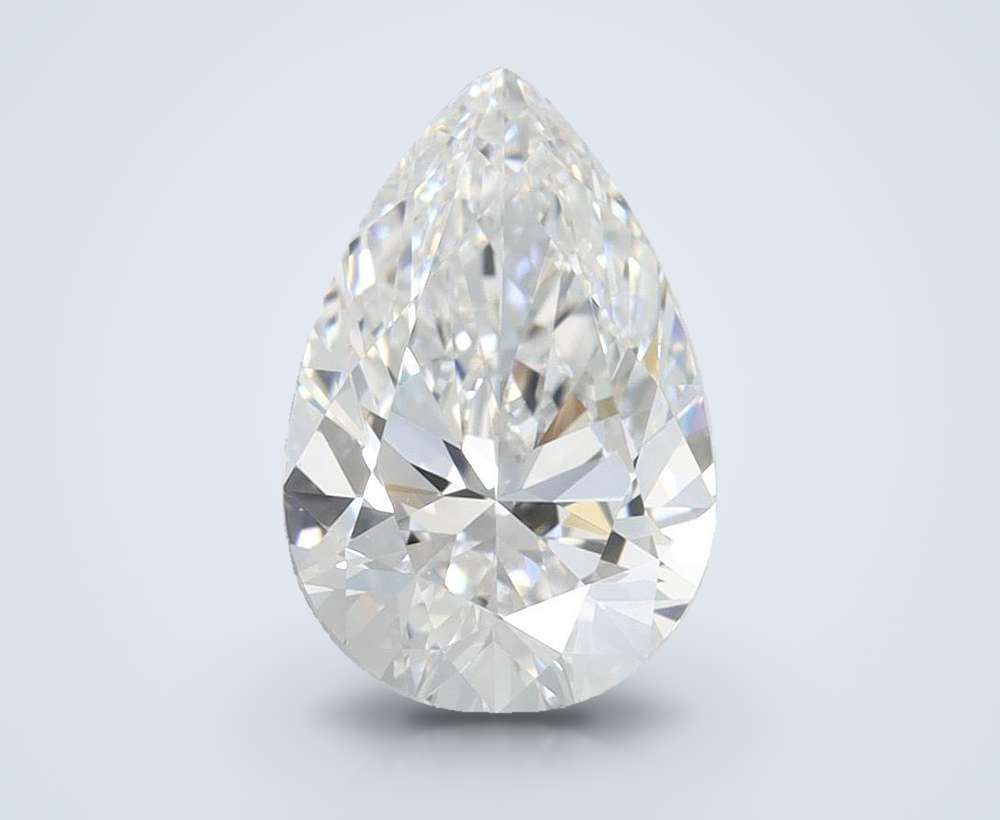 1.62 Carat Pear Lab Diamond