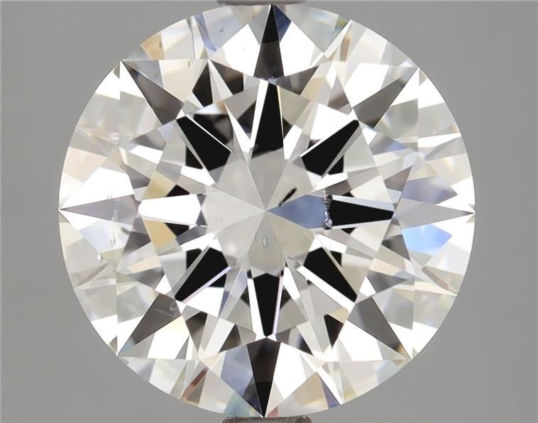 2.71ct E SI1 Excellent Cut Round Lab Grown Diamond