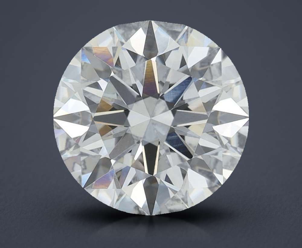 3.95 Carat Round Lab Diamond