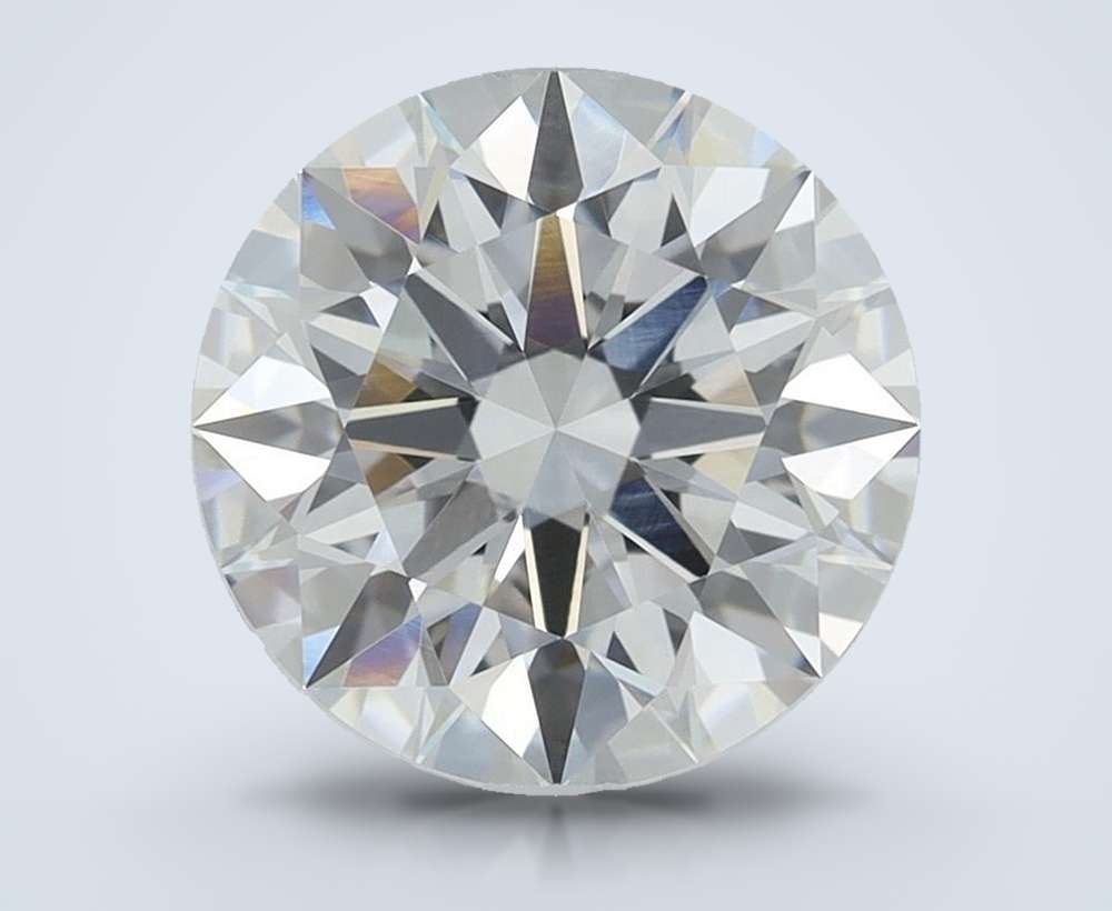 3.95 Carat Round Lab Diamond