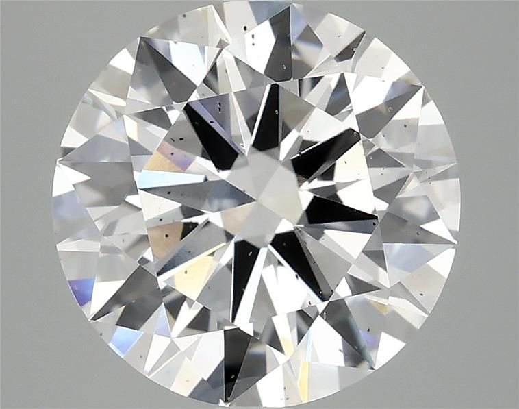 4.07ct E SI2 Rare Carat Ideal Cut Round Lab Grown Diamond