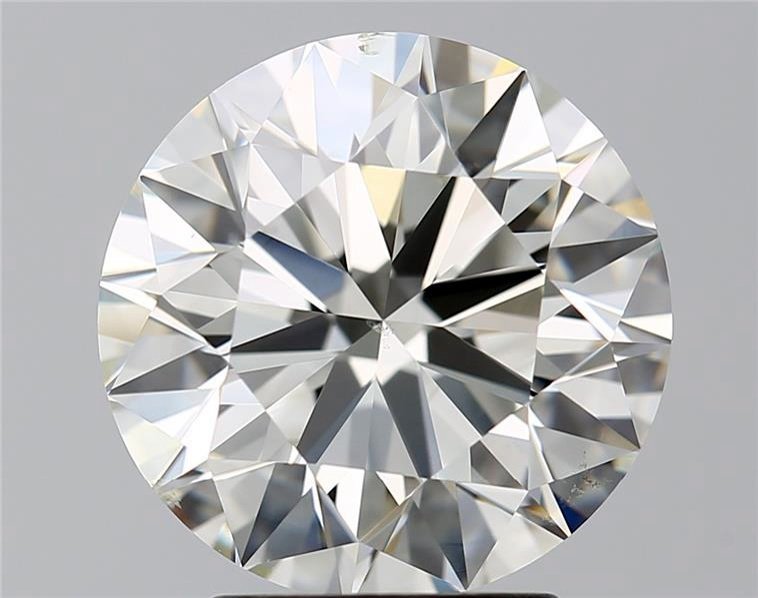 3.53ct J SI1 Rare Carat Ideal Cut Round Diamond