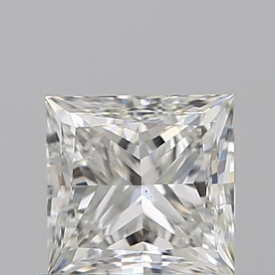 1.01ct H SI1 Rare Carat Ideal Cut Princess Diamond