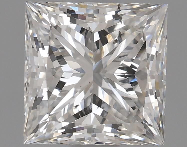 1.21ct F VS2 Very Good Cut Princess Lab Grown Diamond