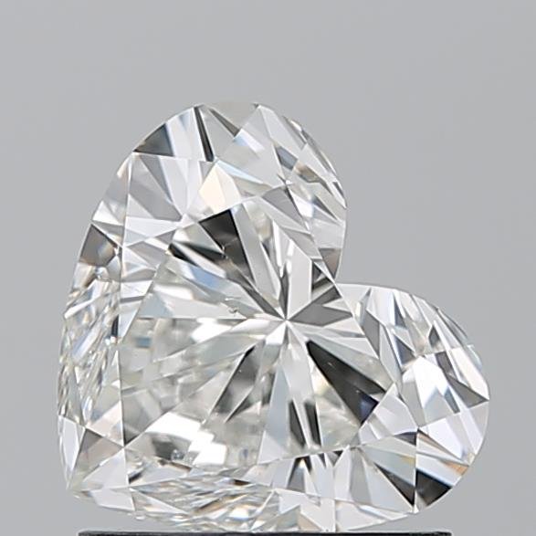 1.30ct I SI1 Rare Carat Ideal Cut Heart Diamond