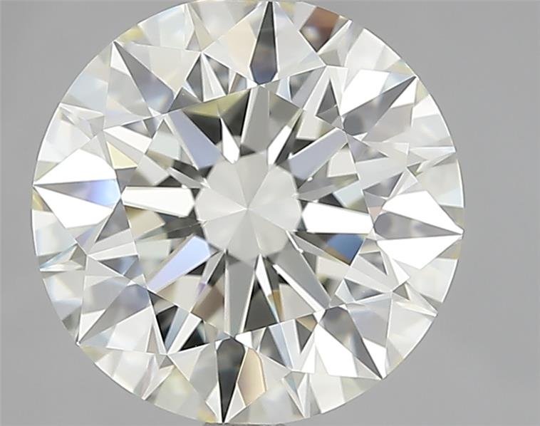 3.53ct K IF Rare Carat Ideal Cut Round Diamond