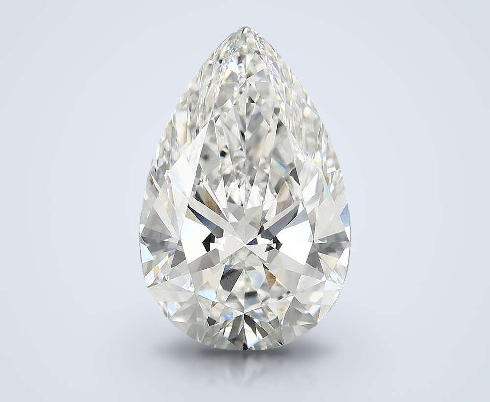9.58 Carat Pear Lab Diamond