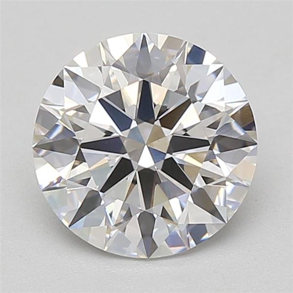 2.44ct D VS1 Rare Carat Ideal Cut Round Lab Grown Diamond