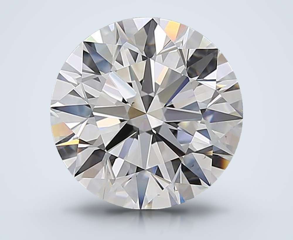 3.11 Carat Round Natural Diamond
