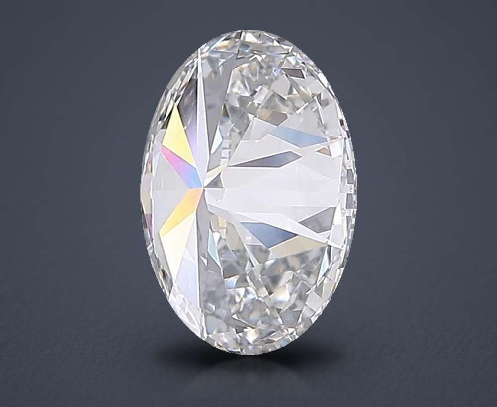 1.34 Carat Oval Lab Diamond