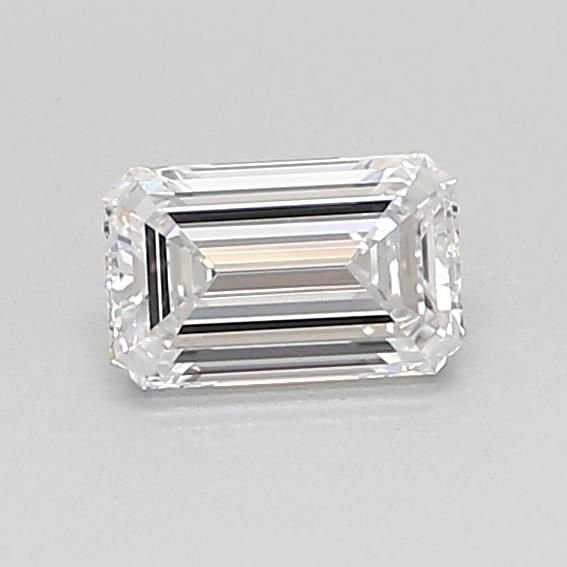 0.51ct D VVS2 Rare Carat Ideal Cut Emerald Lab Grown Diamond