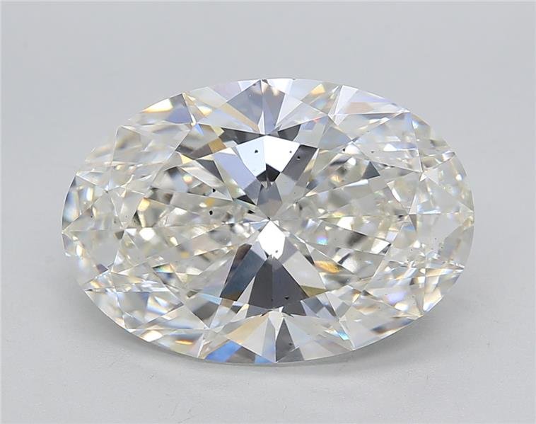 5.62ct G VS2 Rare Carat Ideal Cut Oval Lab Grown Diamond