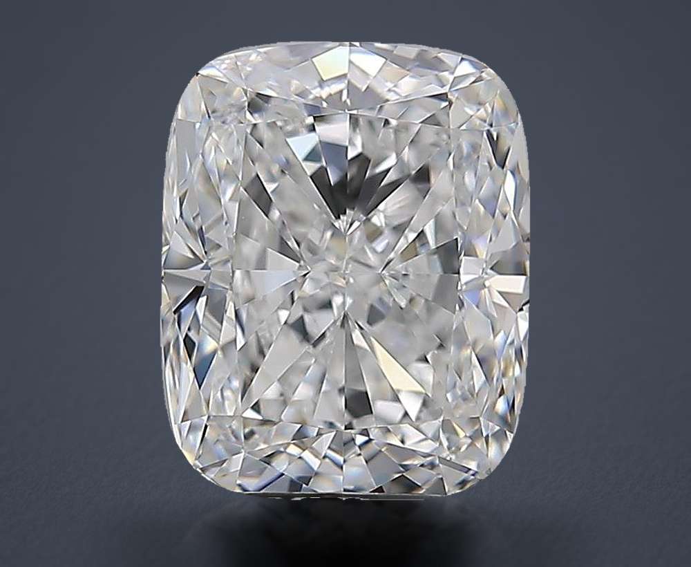 3.60 Carat Cushion Natural Diamond