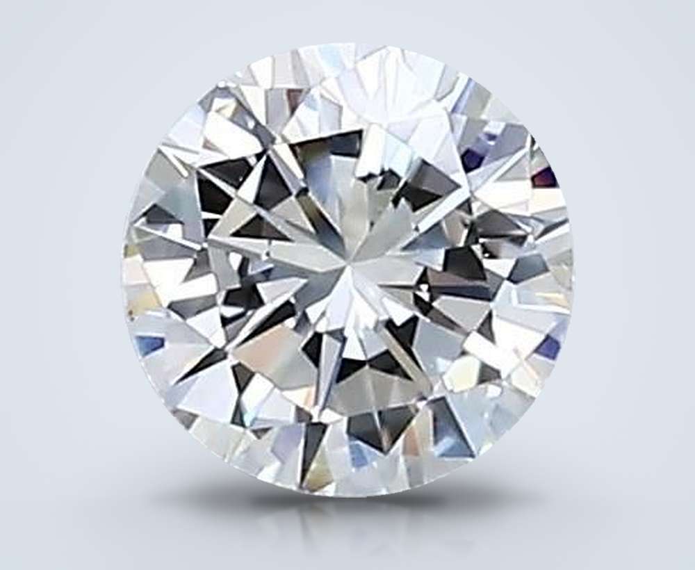0.42 Carat Round Natural Diamond