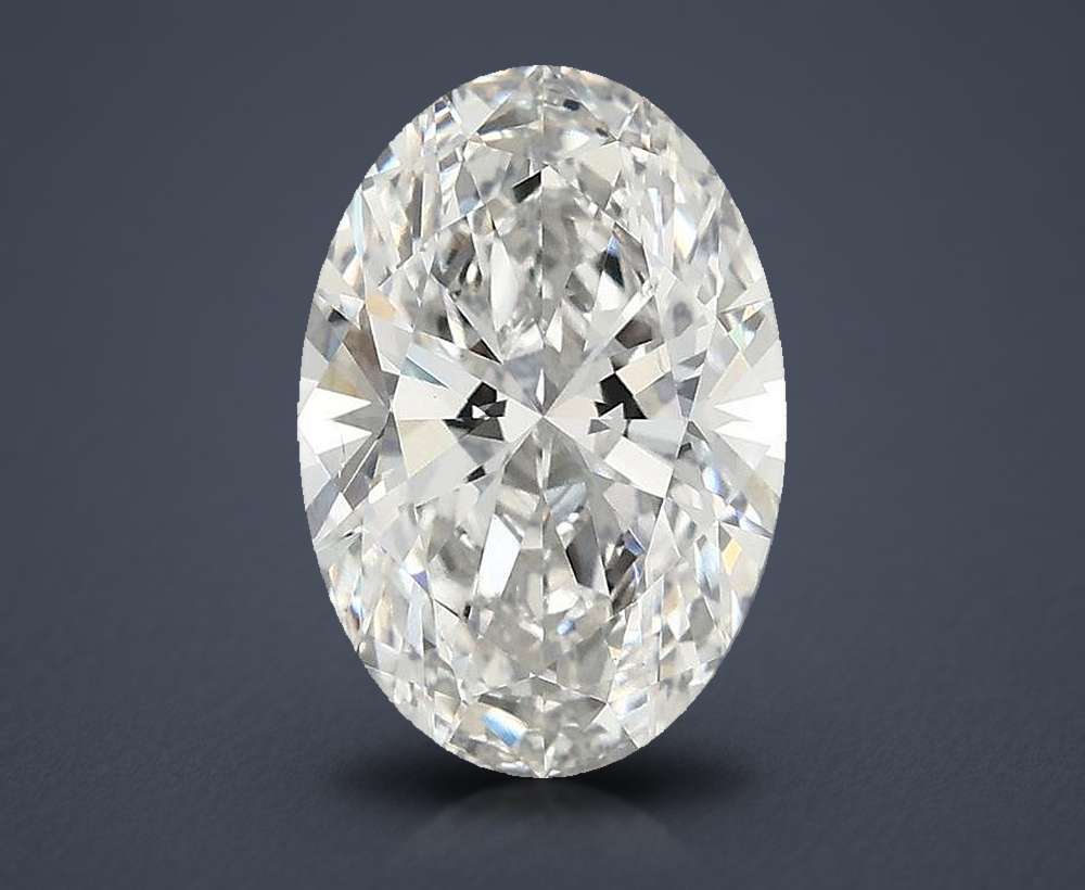 2.80 Carat Oval Lab Diamond