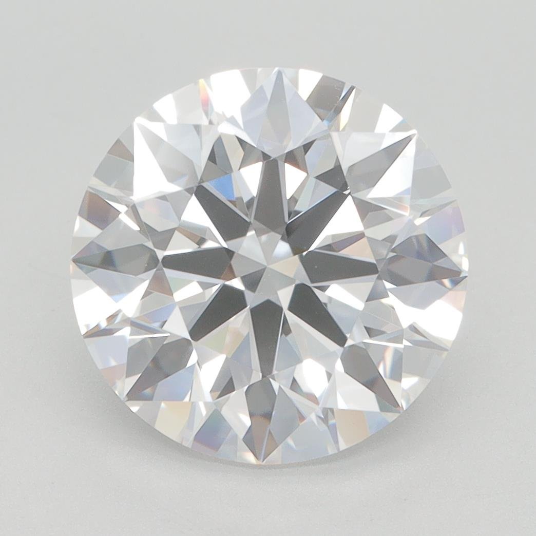 4.00ct F VVS2 Rare Carat Ideal Cut Round Lab Grown Diamond