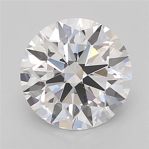 3.03ct F VS1 Rare Carat Ideal Cut Round Lab Grown Diamond