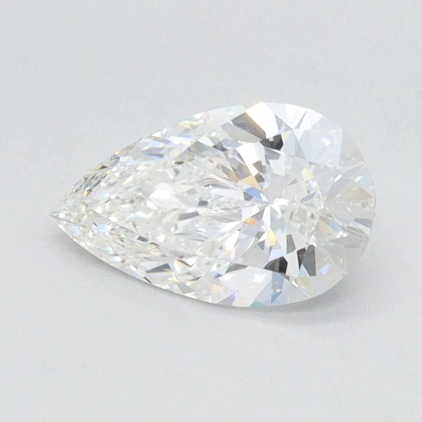 1.08ct F VVS2 Rare Carat Ideal Cut Pear Lab Grown Diamond