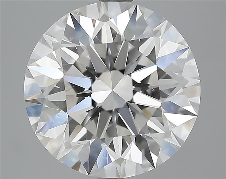 5.51ct E VS2 Rare Carat Ideal Cut Round Diamond