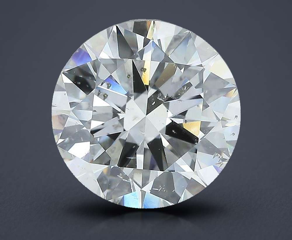 6.00 Carat Round Natural Diamond