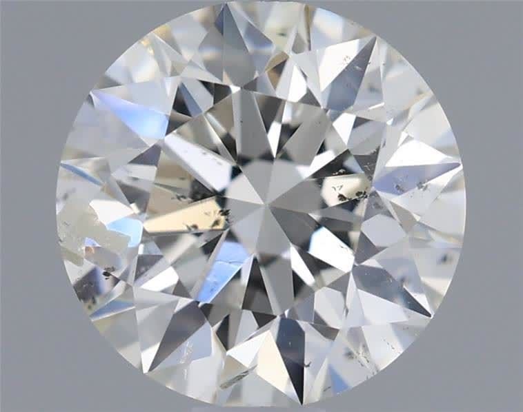 1.01ct H SI2 Rare Carat Ideal Cut Round Diamond