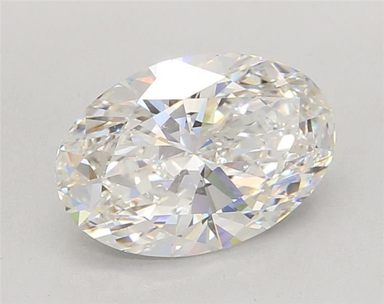 2.54ct E VVS2 Rare Carat Ideal Cut Oval Lab Grown Diamond