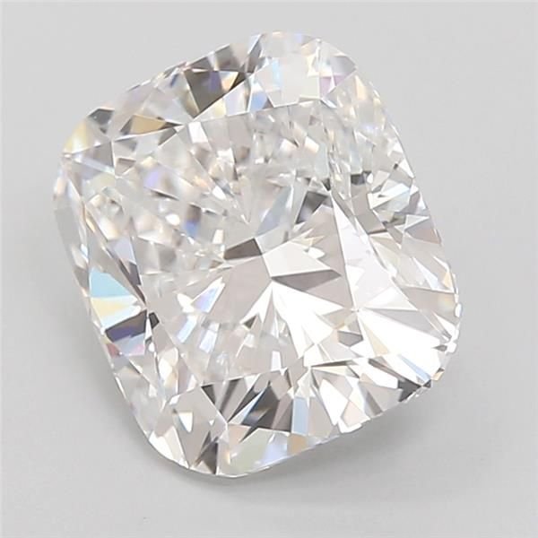 2.10ct D VVS2 Rare Carat Ideal Cut Cushion Lab Grown Diamond