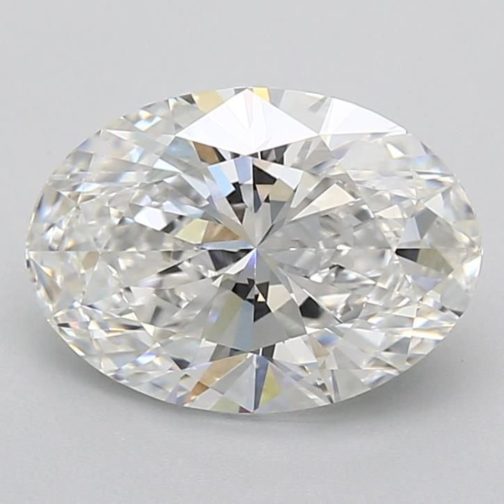 3.07ct E VVS2 Rare Carat Ideal Cut Oval Lab Grown Diamond