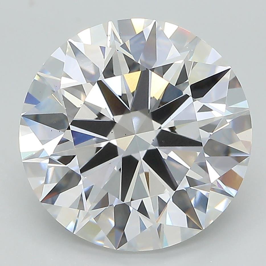 5.66ct D SI1 Rare Carat Ideal Cut Round Lab Grown Diamond