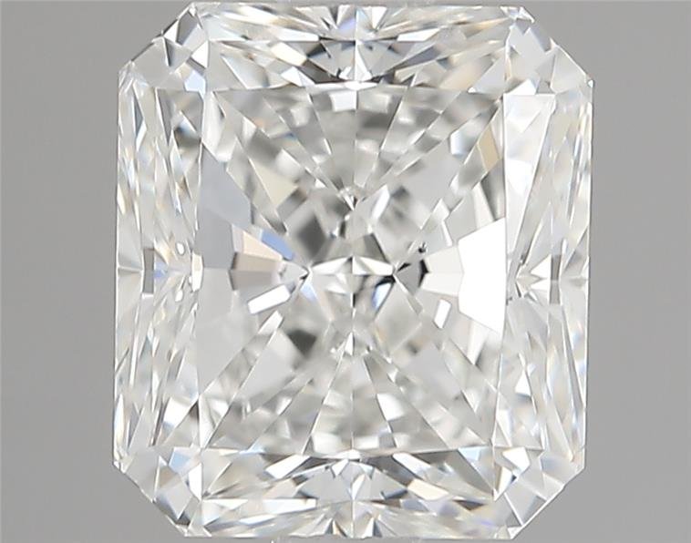 2.17ct H VS2 Rare Carat Ideal Cut Radiant Diamond