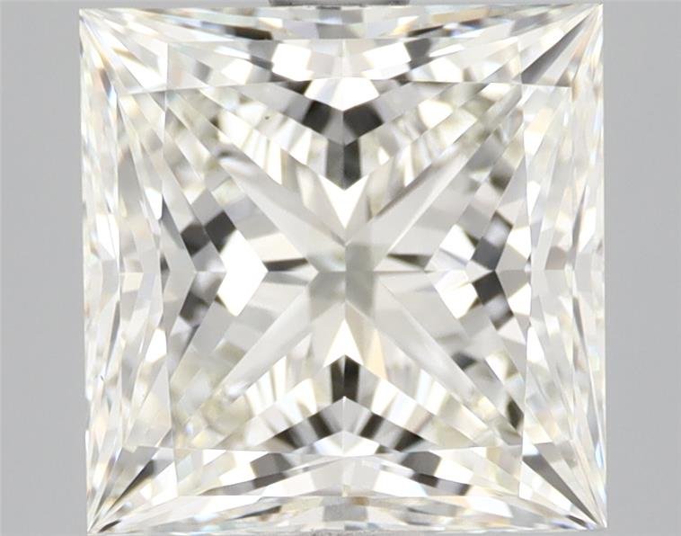 3.01ct J VS1 Rare Carat Ideal Cut Princess Diamond