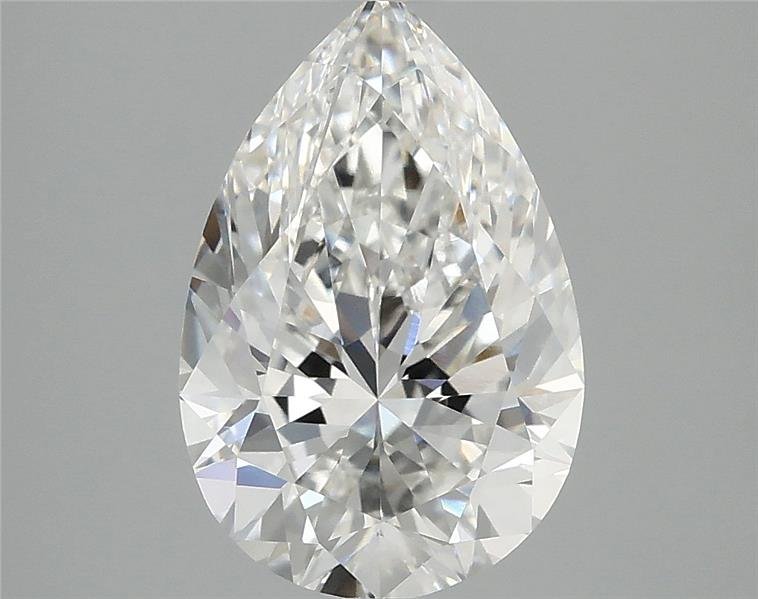 3.00 Carat Pear Lab Diamond