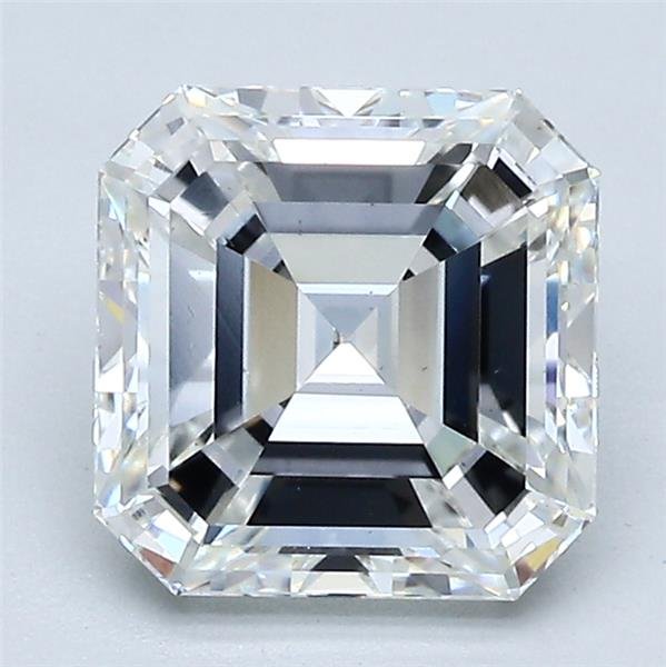 2.01ct G VS2 Very Good Cut Asscher Diamond