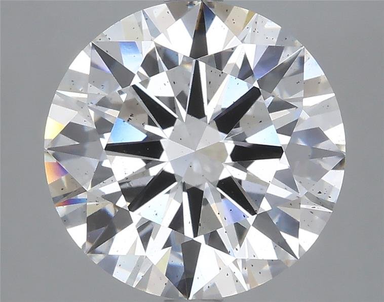 4.02ct F SI1 Excellent Cut Round Lab Grown Diamond