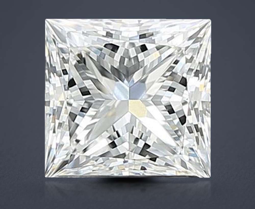 1.61 Carat Princess Lab Diamond