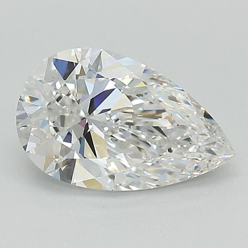 1.41ct F VS1 Rare Carat Ideal Cut Pear Lab Grown Diamond