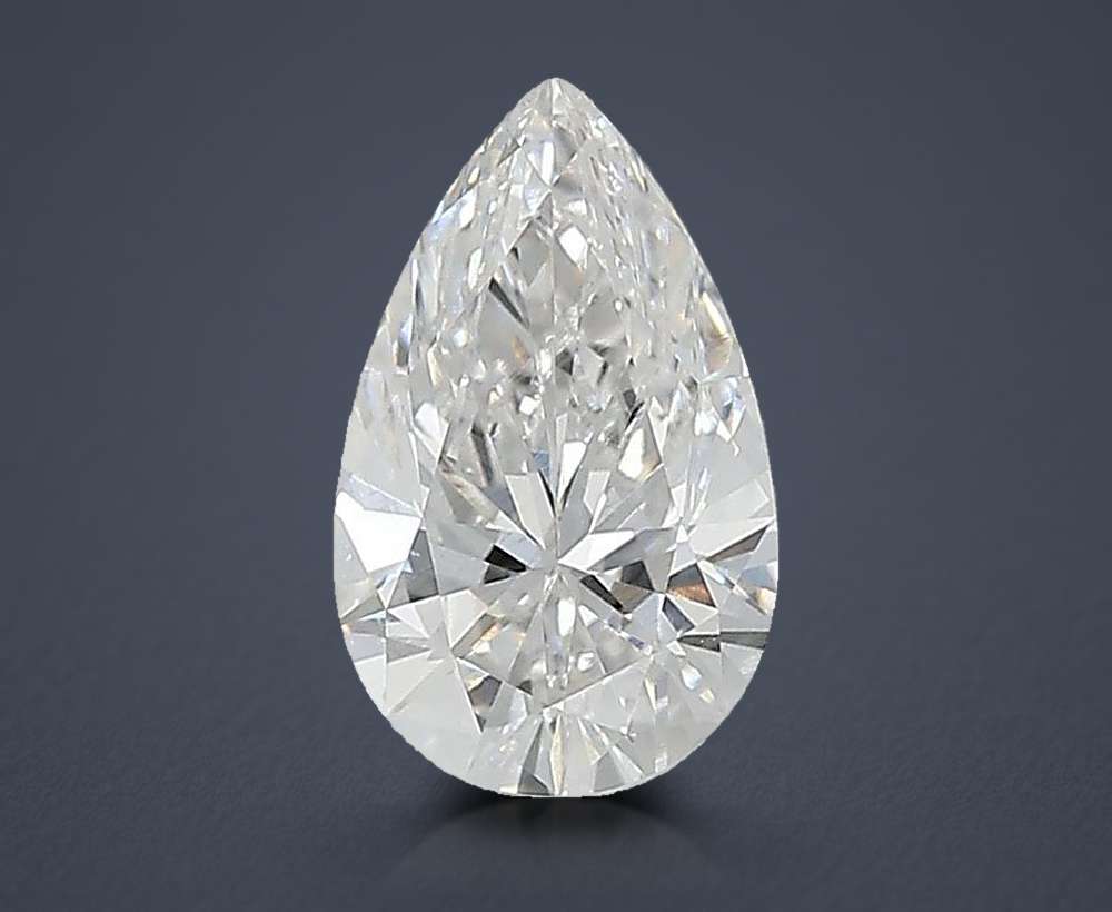1.33 Carat Pear Lab Diamond