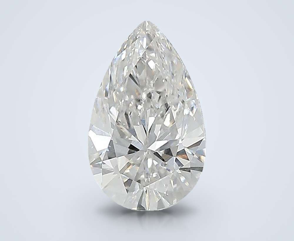 1.33 Carat Pear Lab Diamond