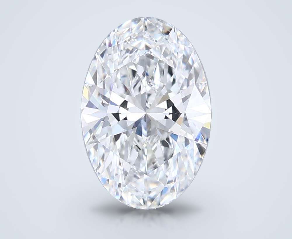 1.24 Carat Oval Lab Diamond