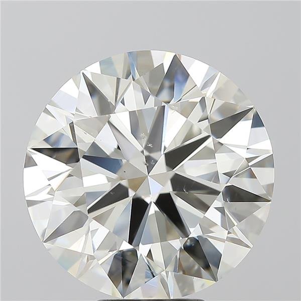 8.04ct K SI1 Rare Carat Ideal Cut Round Diamond