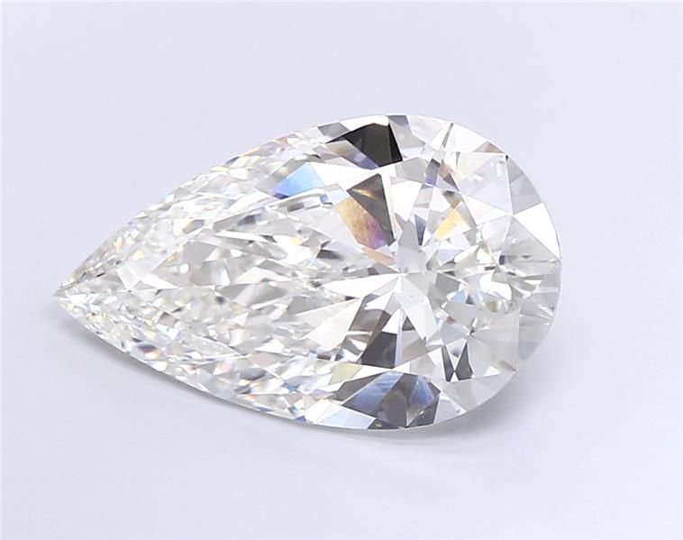 15.04ct G VVS2 Very Good Cut Pear Lab Grown Diamond