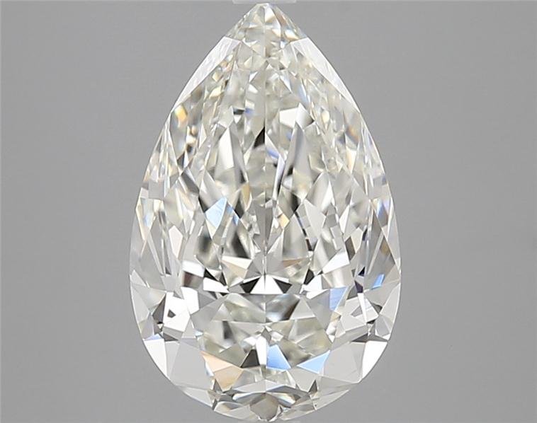 3.02 Carat Pear Natural Diamond