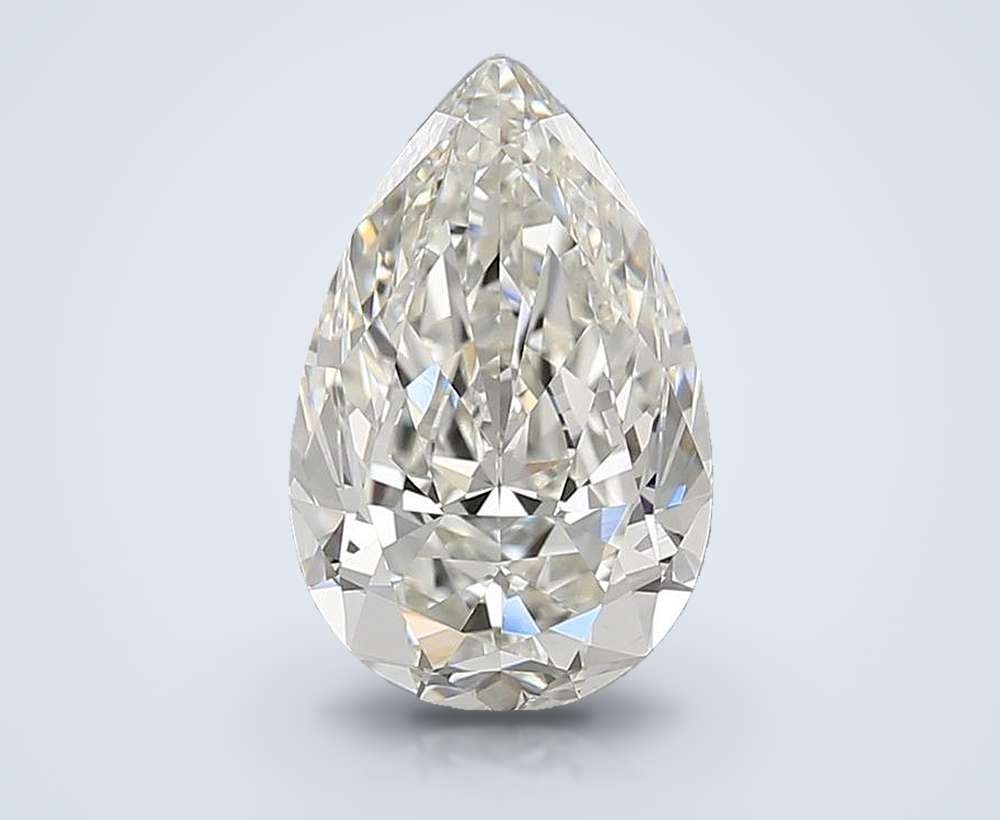 3.02 Carat Pear Natural Diamond