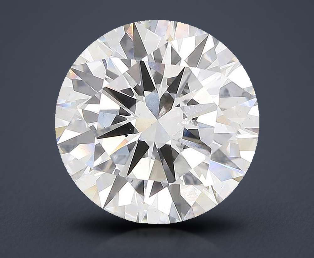 7.03 Carat Round Lab Diamond