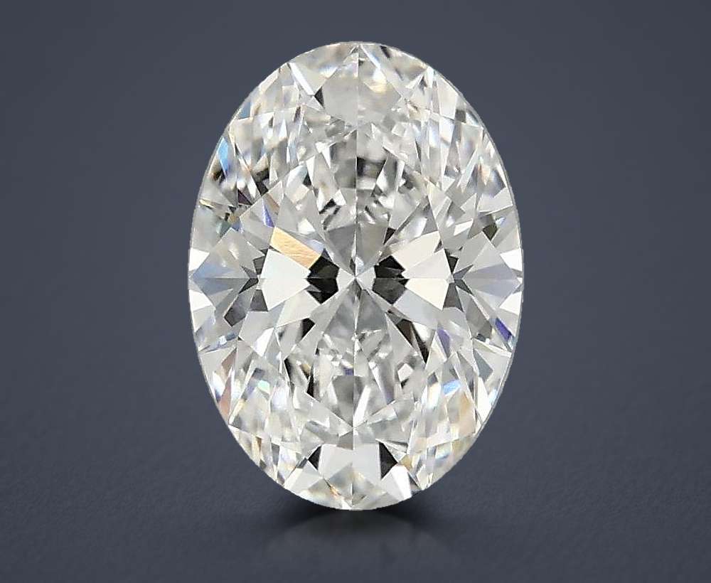 1.42 Carat Oval Lab Diamond
