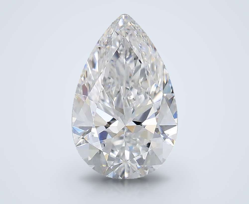1.00 Carat Pear Lab Diamond