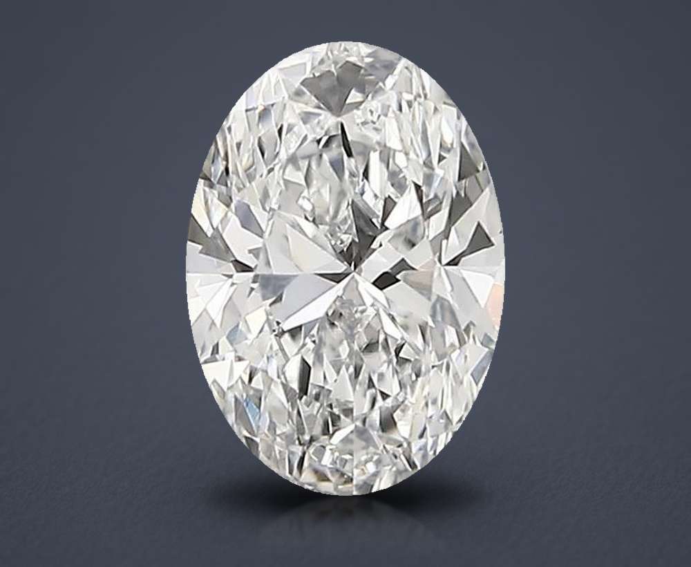 0.81 Carat Oval Lab Diamond