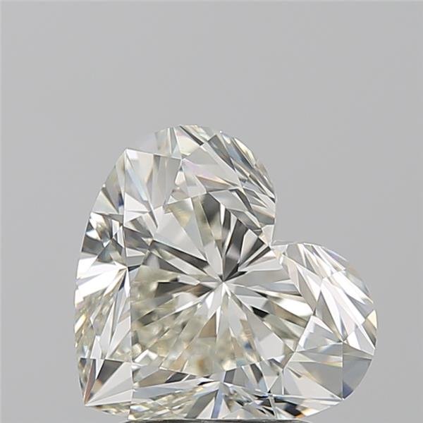 2.23ct K VS1 Rare Carat Ideal Cut Heart Diamond