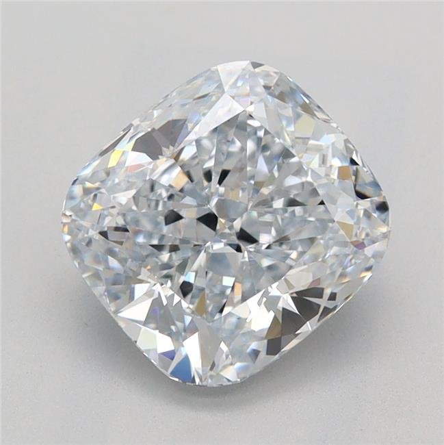 2.03ct F VS1 Rare Carat Ideal Cut Cushion Lab Grown Diamond